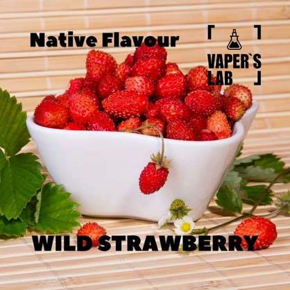Фото, Відео ароматизатор для вейпа Native Flavour Wild Strawberry 30мл