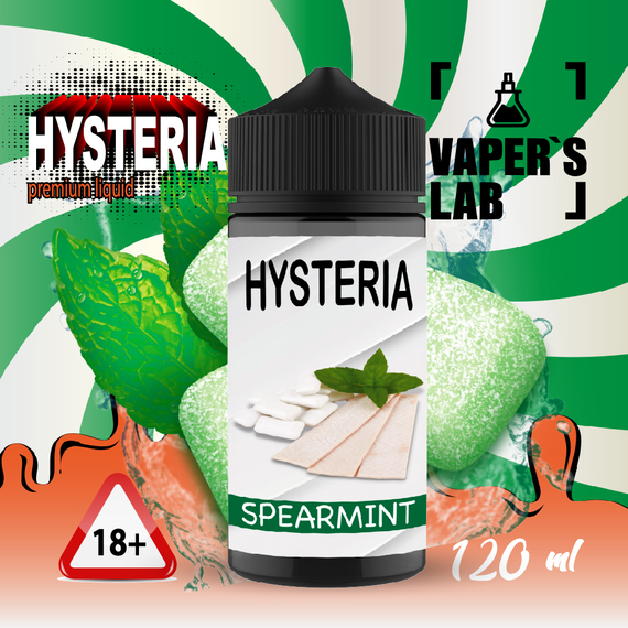 Отзывы  жидкость для электронных сигарет купить hysteria spearmint 100 ml