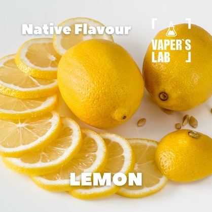 Фото, Видео, Ароматизатор для самозамеса Native Flavour Lemon 30мл