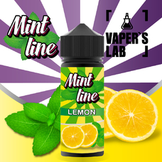 Жидкость для вейпа Mint line 120 мл Lemon