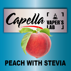 Ароматизатори Capella Peach with Stevia Персик зі стевією