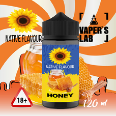 Жижа для вейпа без никотина купить Native Flavour Honey 120 ml