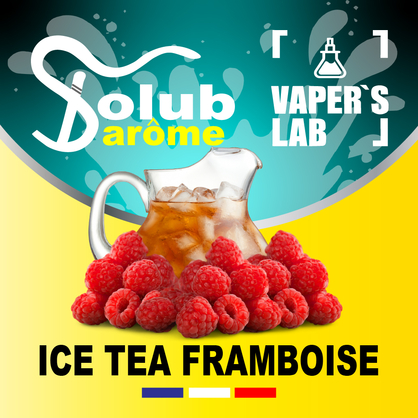 Фото Арома Solub Arome Ice-T framboise Малиновий чай