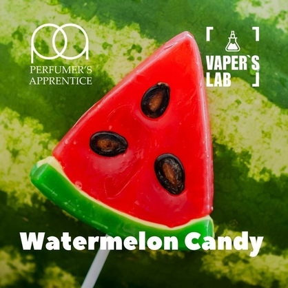 Фото, Ароматизатор для вейпа TPA Watermelon Candy Арбузная конфета