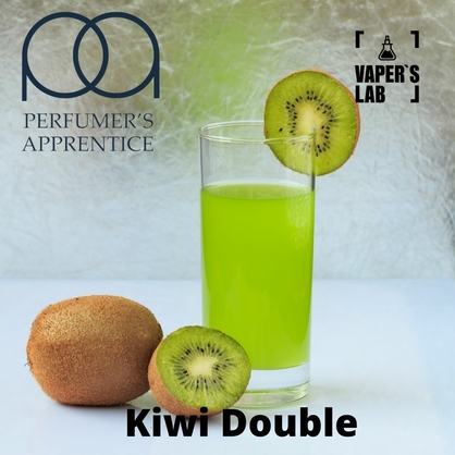 Фото, Ароматизатор для вейпа TPA Kiwi Double Двойной киви