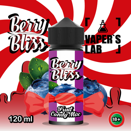 Фото жижки для вейпа berry bliss fruit candy mix 120 мл (фруктовые конфеты)