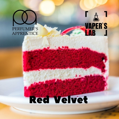 Фото, Ароматизатор для вейпа TPA Red Velvet DX Торт красный бархат
