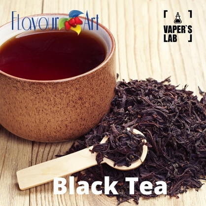 Фото, Видео, Ароматизатор для вейпа FlavourArt Black Tea Чёрный чай