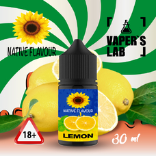 Рідини для POD систем Salt Native Flavour Lemon 30