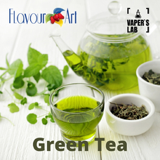 Купить ароматизатор для самозамеса FlavourArt Green Tea Зелёный чай