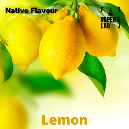 Фото, Видео, Ароматизатор для самозамеса Native Flavour Lemon 30мл