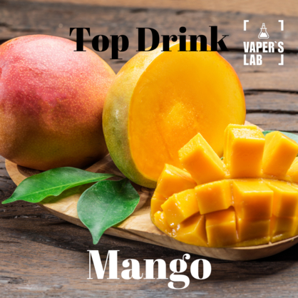 Фото, Відеоогляди на рідину для пода Top Drink SALT Mango 30 ml