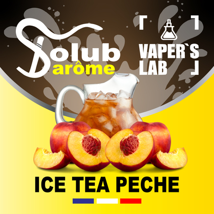 Фото, Аромка Solub Arome Ice-T pêche Персиковый чай