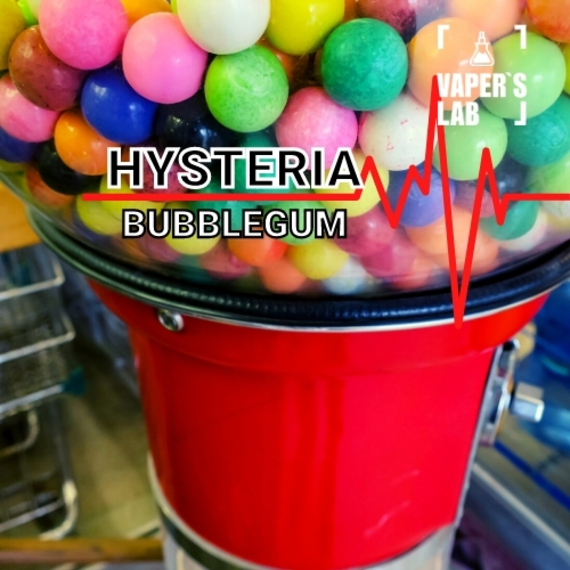 Відгуки на рідина для вейпа Hysteria Bubblegum 30 ml
