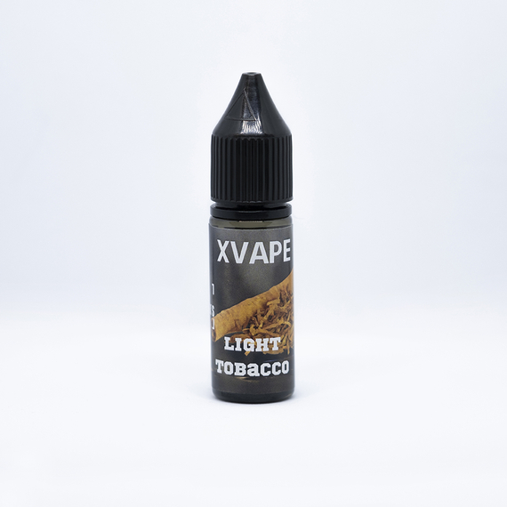 Отзывы на солевую жидкость для подов XVape Salt Light Tobacco 15 ml