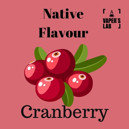 Фото, рідину для вейпа Native Flavour cranberry 100 ml