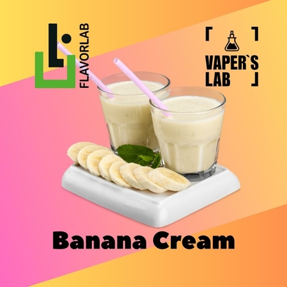 Фото, Відео на Ароматизатори Flavor Lab Banana Cream 10 мл