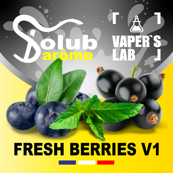 Отзыв Solub Arome Fresh Berries v1 Черника смородина мята ментол