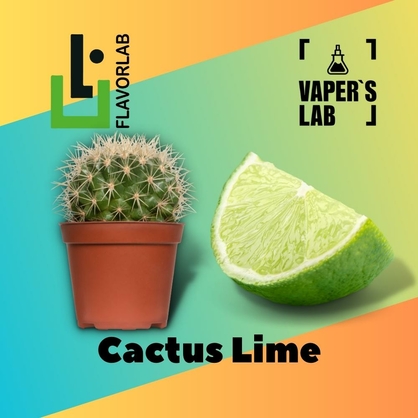 Фото, Відео на Ароматизатори Flavor Lab Cactus Lime 10 мл