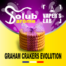 Ароматизаторы для вейпа Solub Arome Graham Crakers evolution Крекерное печенье
