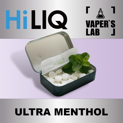 Фото на Aroma HiLIQ Хайлик Ultra Menthol Ультра Ментол