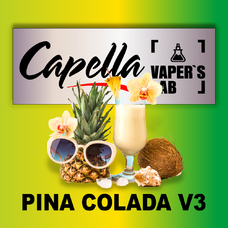Ароматизатори для вейпа Capella Pina Colada Піна колада
