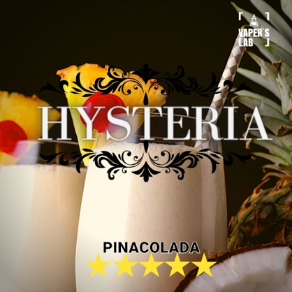 Фото, Видео на Жижа для электронных сигарет Hysteria Pinacolada 30 ml