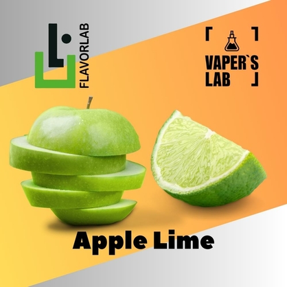 Фото, Видео, Основы и аромки Flavor Lab Apple Lime 10 мл