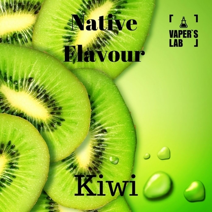Фото, Жижа для вейпа без нікотину Native Flavour Kiwi 100 ml
