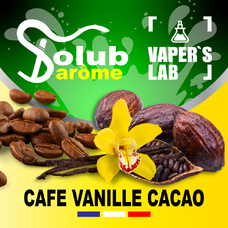 Ароматизаторы для вейпа Solub Arome Café vanille cacao Кофе с ванилью и какао