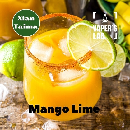 Фото, Аромка для вейпа Xi'an Taima Mango Lime Манго лайм