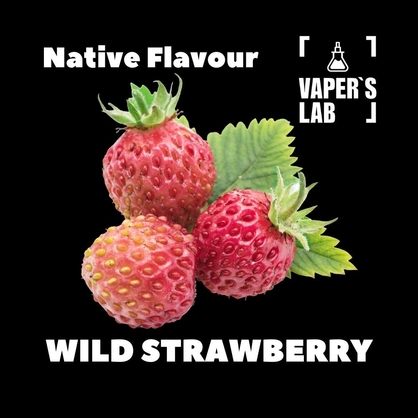 Фото, Видео, Ароматизаторы вкуса Native Flavour Wild Strawberry 30мл