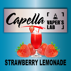 Ароматизатори для вейпа Capella Strawberry Lemonade Полуничний лимонад