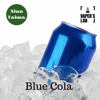 Фото, Аромка для вейпа Xi'an Taima Blue Cola Синяя кола