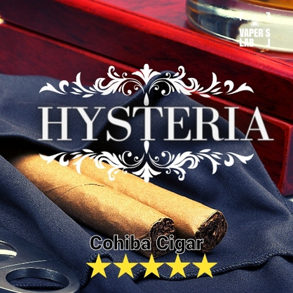 Фото купити заправку для вейпа hysteria cohiba cigar 30 ml