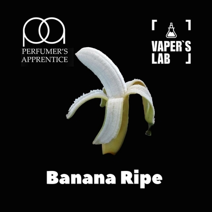 Фото, Ароматизатор для вейпа TPA Banana ripe Спелый банан