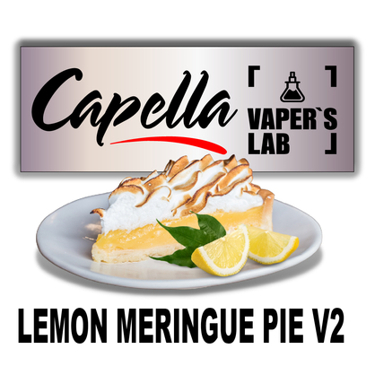 Фото на аромку Capella Lemon Meringue Pie V2 Лимонный пирог V2