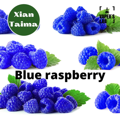 Фото, Аромка для вейпа Xi'an Taima Blue raspberry Голубая малина