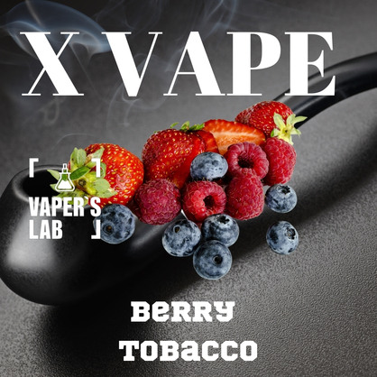 Фото, Жижа для вейпа без нікотину XVape Berry Tobacco