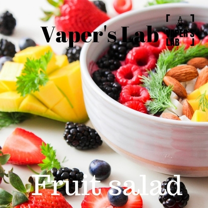 Фото заправка для вейпа без нікотину vapers lab fruit salad 120 ml