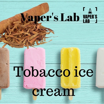 Фото, Жижа для вейпа без нікотину Vapers Lab Tobacco ice cream 60 ml