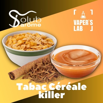 Фото Solub Arome Tabac Céréale killer Тютюн з пластівцями та карамеллю