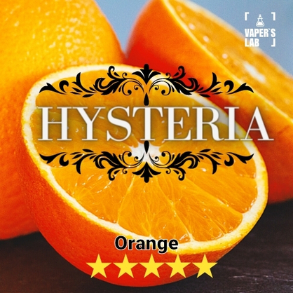Фото, Видео на Жижи для вейпа Hysteria Orange 30 ml