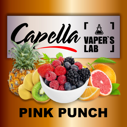 Фото на Ароматизатор Capella Pink Punch Рожевий пунш