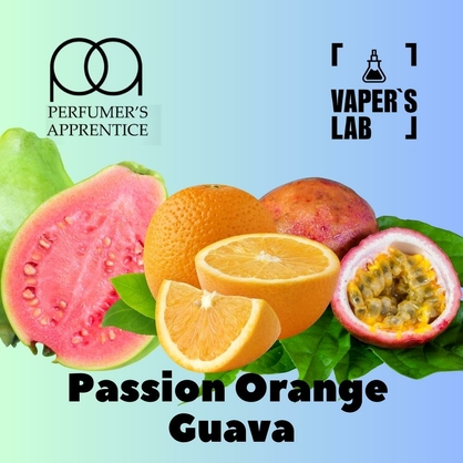 Фото на Аромки TPA Passion orange guava Маракуйя Апельсин Гуава