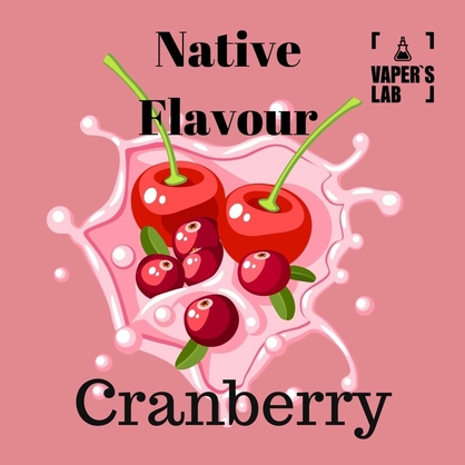 Фото, рідину для вейпа Native Flavour cranberry 100 ml