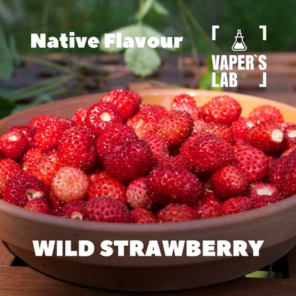 Фото, Видео, Ароматизаторы вкуса Native Flavour Wild Strawberry 30мл