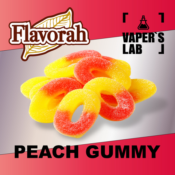 Відгуки на Ароматизатори Flavorah Peach Gummy Персикові желейки