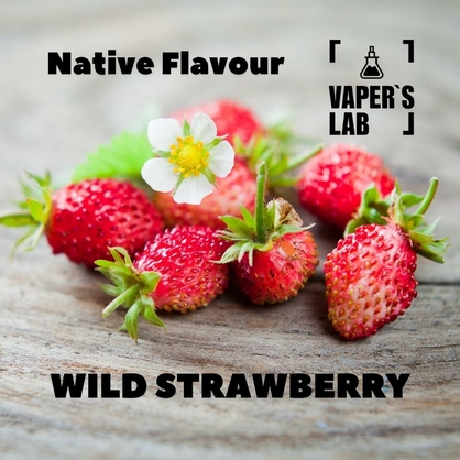 Фото, Відео ароматизатор для вейпа Native Flavour Wild Strawberry 30мл
