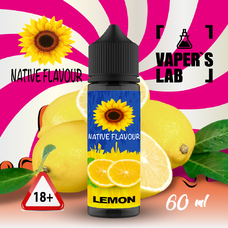 Заправки до вейпа Native Flavour Lemon 60 ml